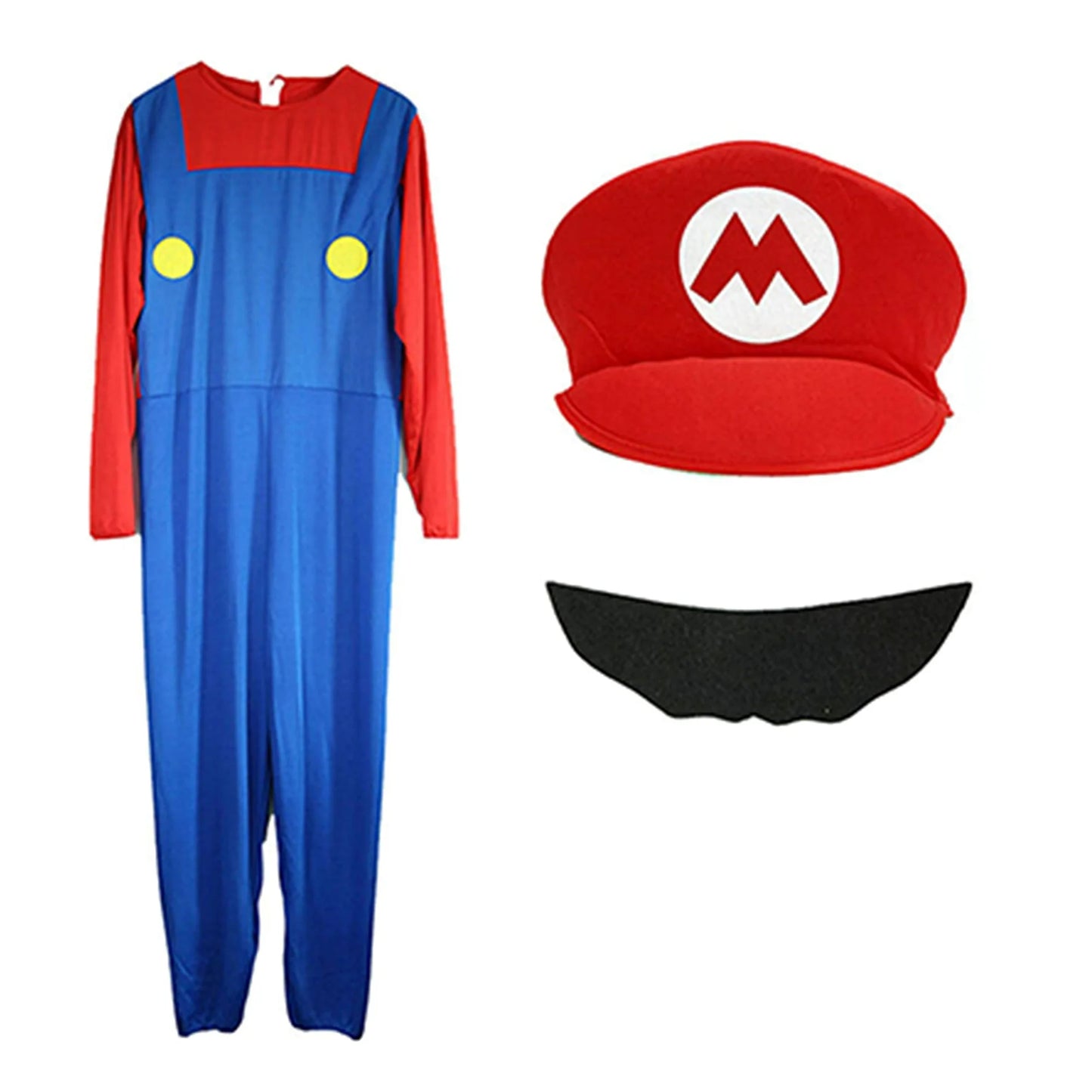 Disguise Cosplay Super Mario Brothers Boys Classic Mario Halloween Costume