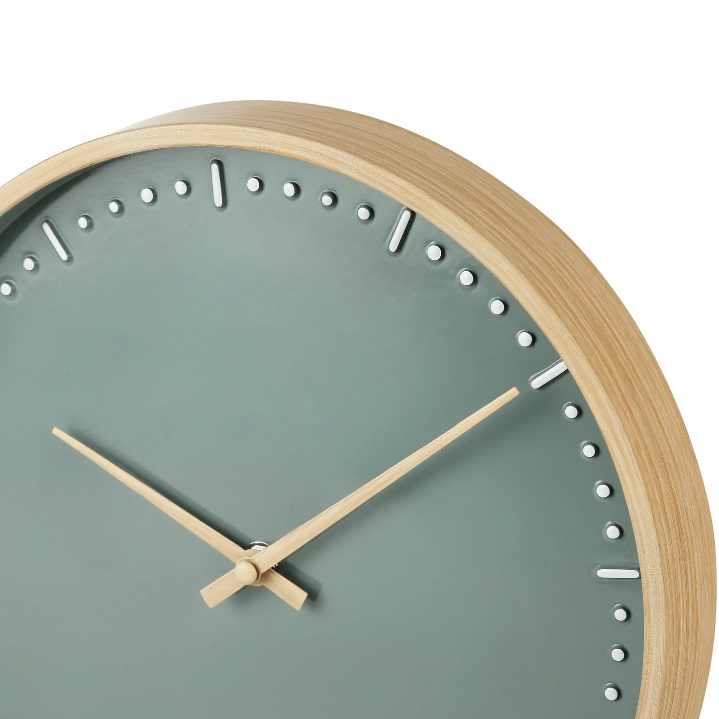 Better Homes & Garden 11.5" Quartz Indoor Decorative Clock, Raised Hour and Minute Markers