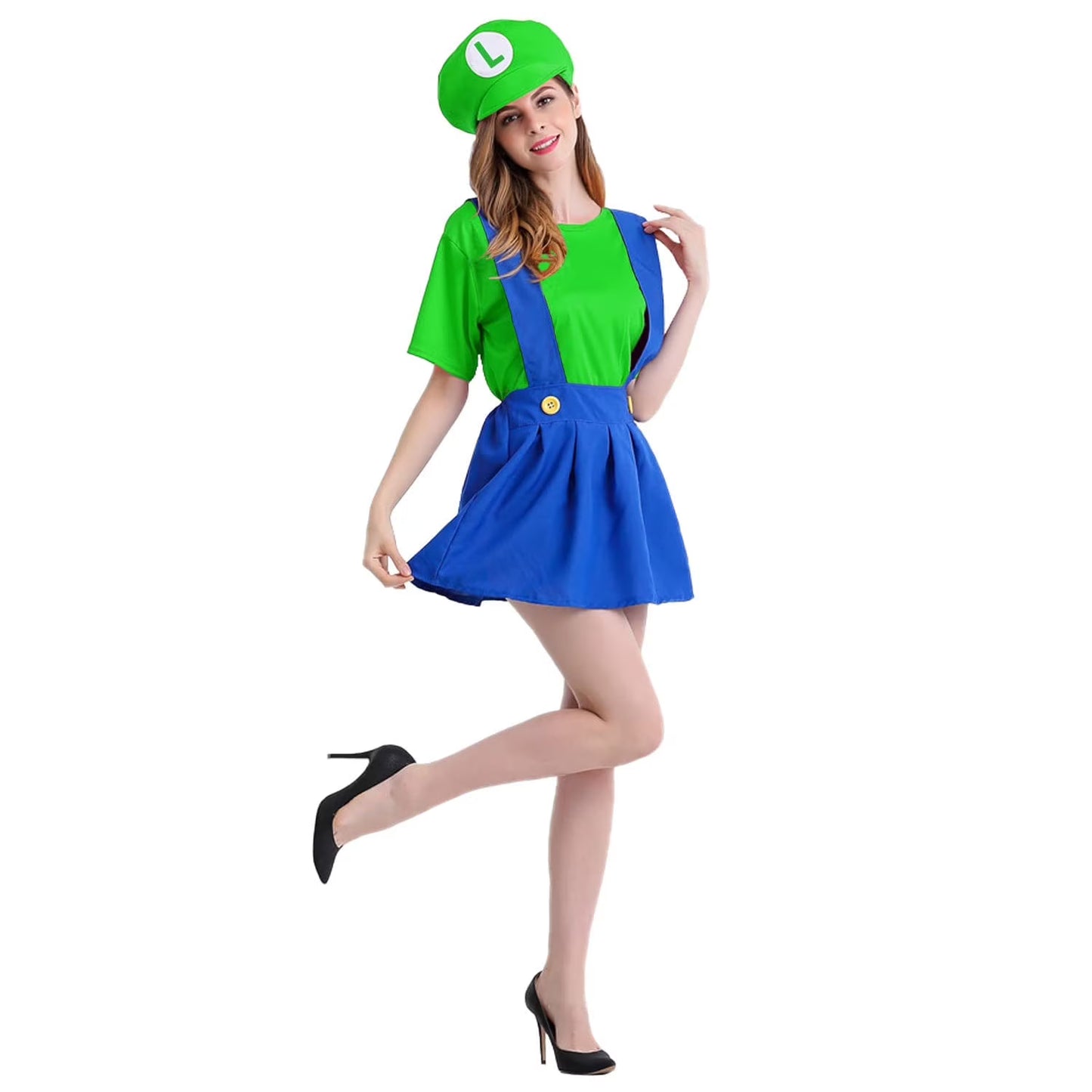 Disguise Cosplay Super Mario Brothers Boys Classic Mario Halloween Costume