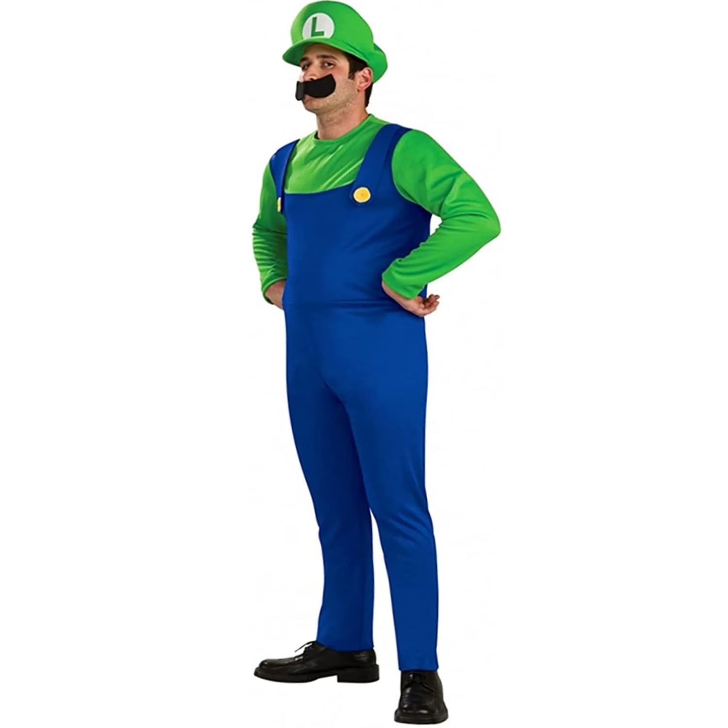Disguise Cosplay Super Mario Brothers Boys Classic Mario Halloween Costume