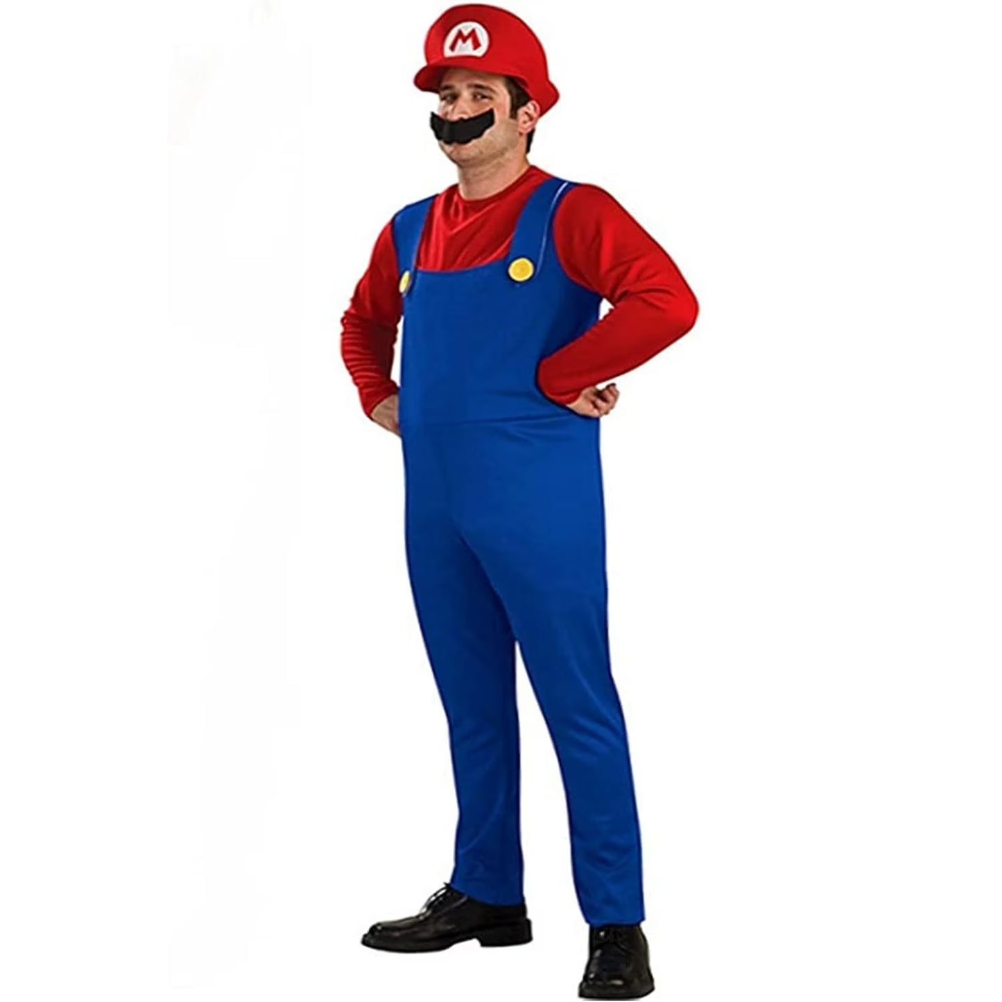 Disguise Cosplay Super Mario Brothers Boys Classic Mario Halloween Costume