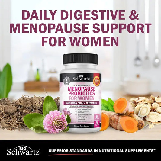 Menopause Probiotics For Women Symptom Relief (30 Cap) (Pack Of 3)