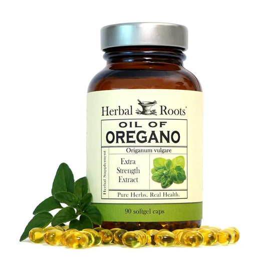 Herbal Roots Oil of Oregano Capsules (Pack of 6)