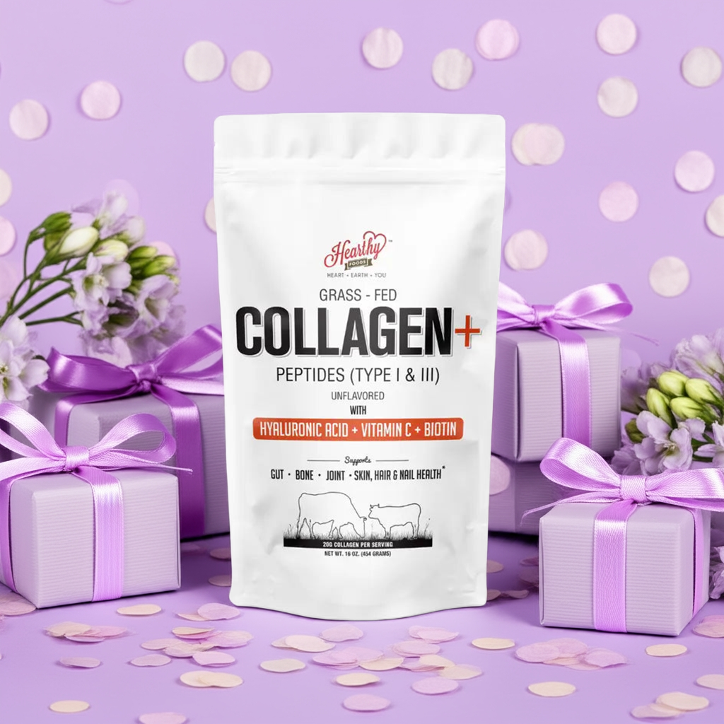Collagen+ with Hydrolyzed Collagen Powder - Biotin - Hyaluronic Acid & Vitamin C (Case OF 6)